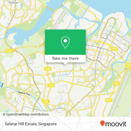 Seletar Hill Estate map