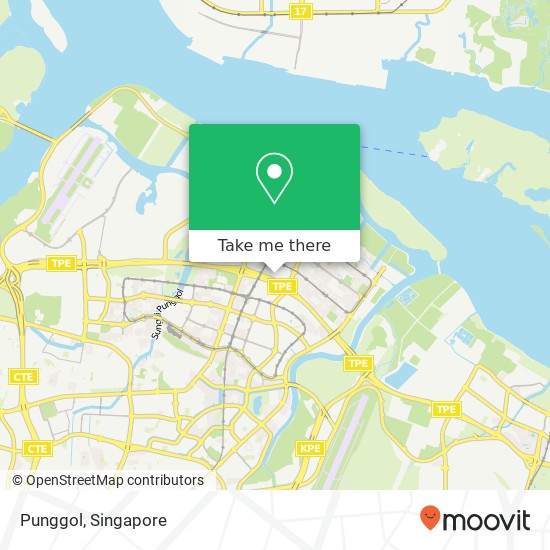 Punggol map