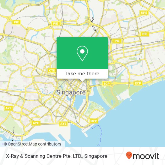 X-Ray & Scanning Centre Pte. LTD. map