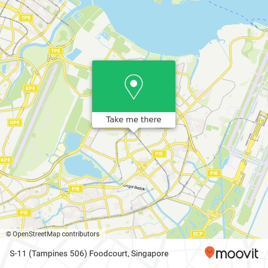 S-11 (Tampines 506) Foodcourt地图