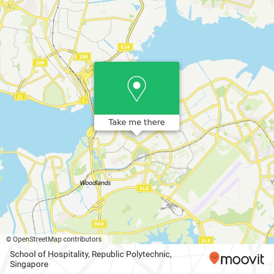 School of Hospitality, Republic Polytechnic map