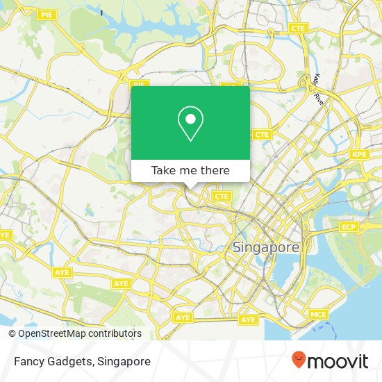 Fancy Gadgets map