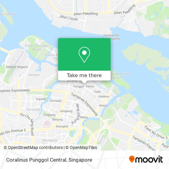 Coralinus Punggol Central map