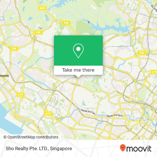 Sho Realty Pte. LTD. map