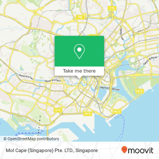 Mol Cape (Singapore) Pte. LTD. map