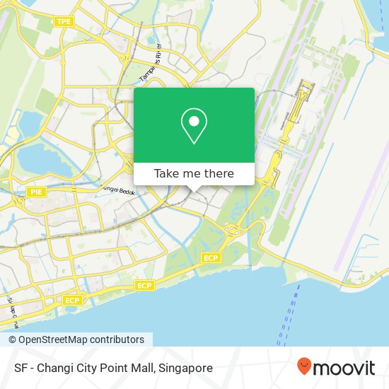 SF - Changi City Point Mall map