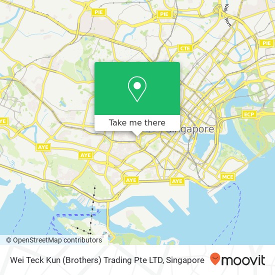 Wei Teck Kun (Brothers) Trading Pte LTD地图