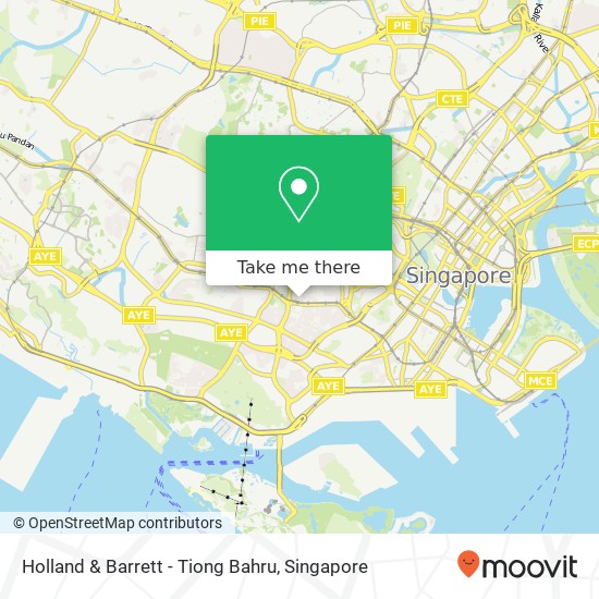 Holland & Barrett - Tiong Bahru地图