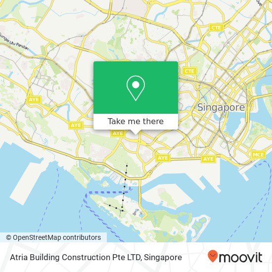 Atria Building Construction Pte LTD map