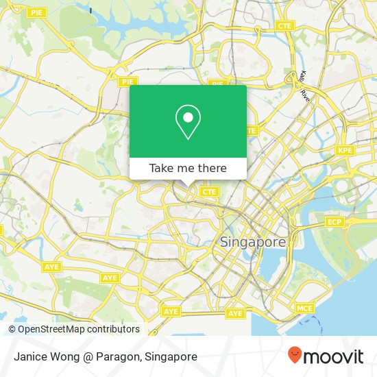 Janice Wong @ Paragon map