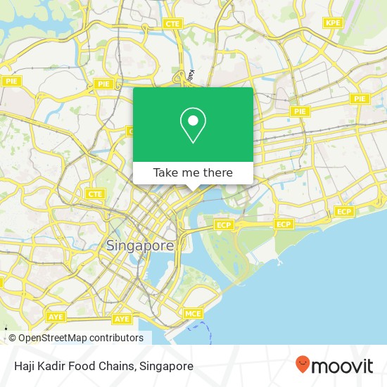 Haji Kadir Food Chains map