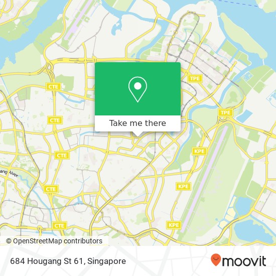 684 Hougang St 61地图