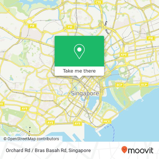 Orchard Rd / Bras Basah Rd map