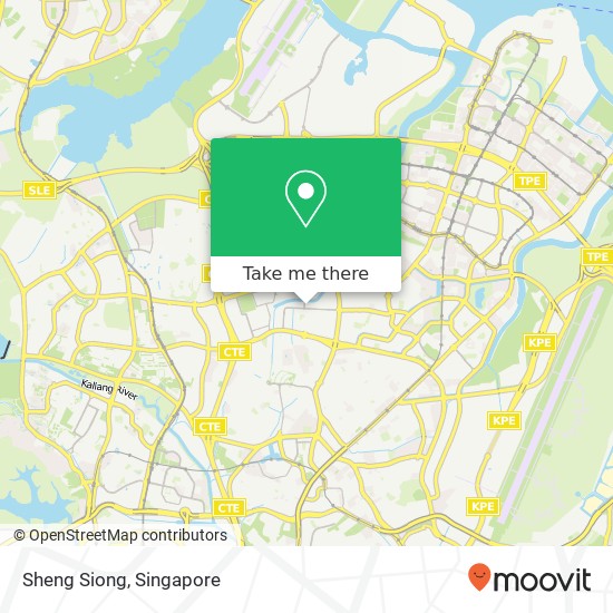 Sheng Siong地图