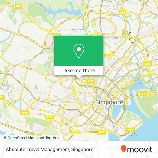 Absolute Travel Management map