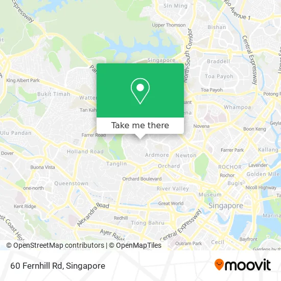 60 Fernhill Rd map