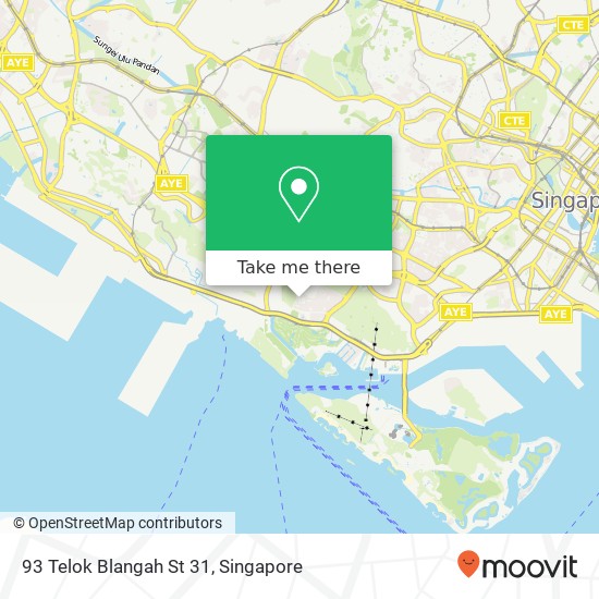 93 Telok Blangah St 31 map