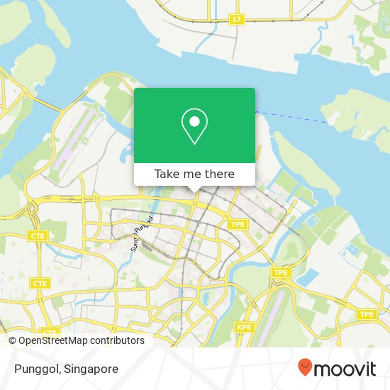 Punggol map