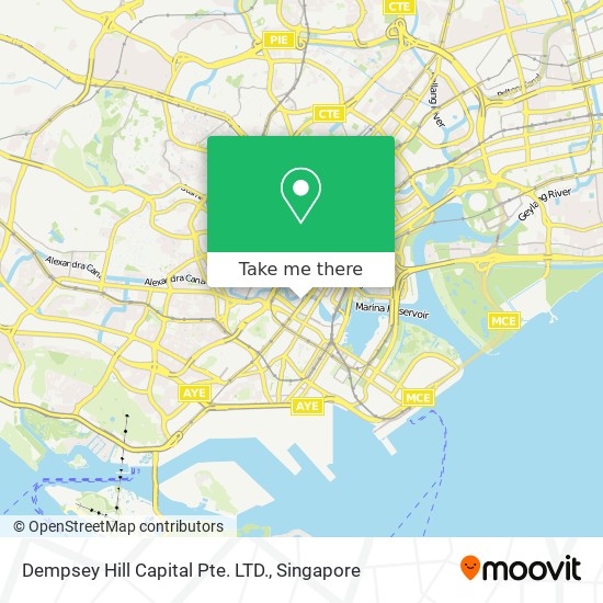 Dempsey Hill Capital Pte. LTD.地图