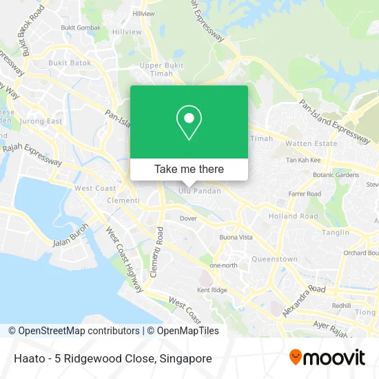 Haato - 5 Ridgewood Close map