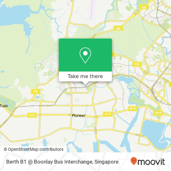 Berth B1 @ Boonlay Bus Interchange地图