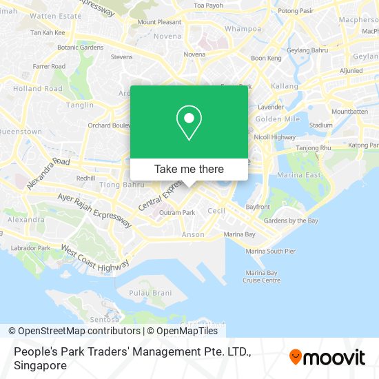 People's Park Traders' Management Pte. LTD.地图