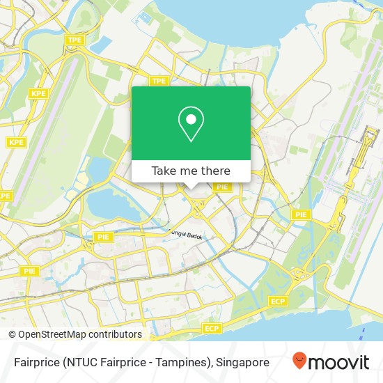 Fairprice (NTUC Fairprice - Tampines)地图