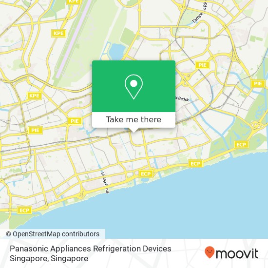 Panasonic Appliances Refrigeration Devices Singapore地图