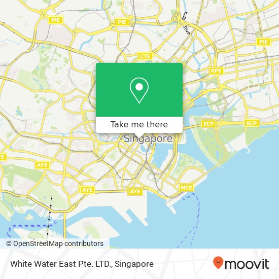 White Water East Pte. LTD. map