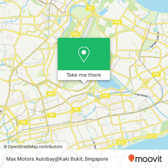Max Motors Autobay@Kaki Bukit map