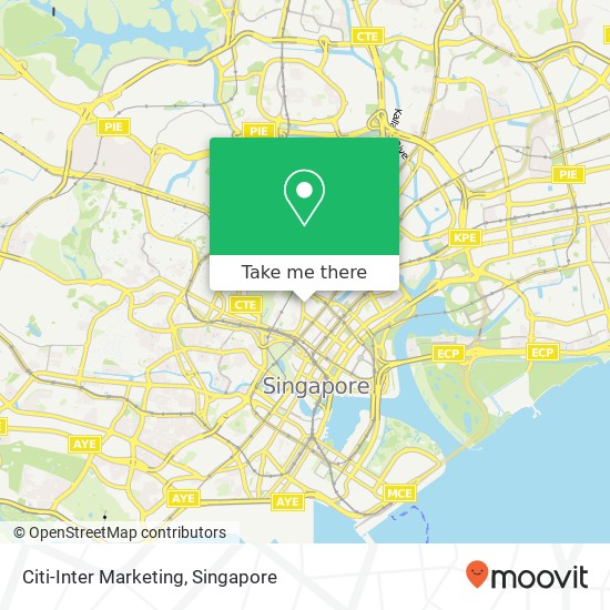 Citi-Inter Marketing map