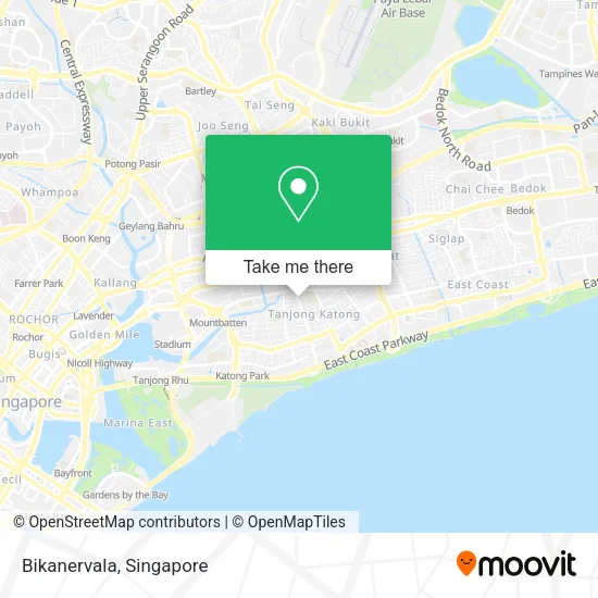 Bikanervala map