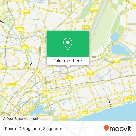 Pharm-D Singapore map