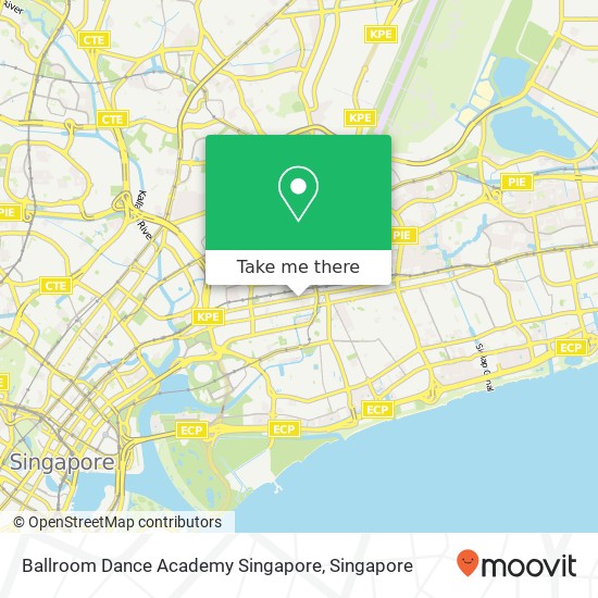 Ballroom Dance Academy Singapore地图