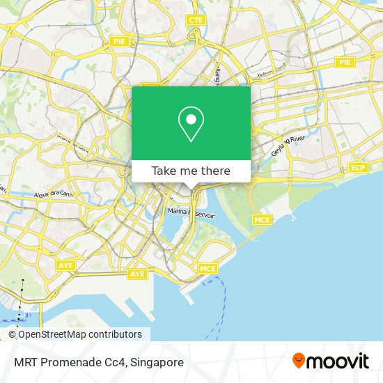 MRT Promenade Cc4地图