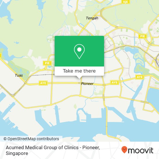 Acumed Medical Group of Clinics - Pioneer地图