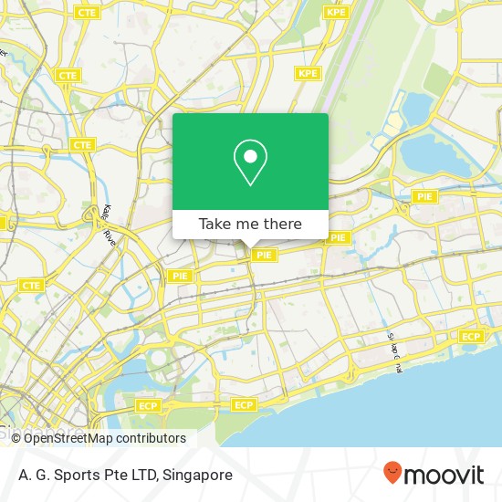 A. G. Sports Pte LTD map