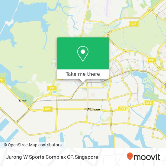 Jurong W Sports Complex CP地图