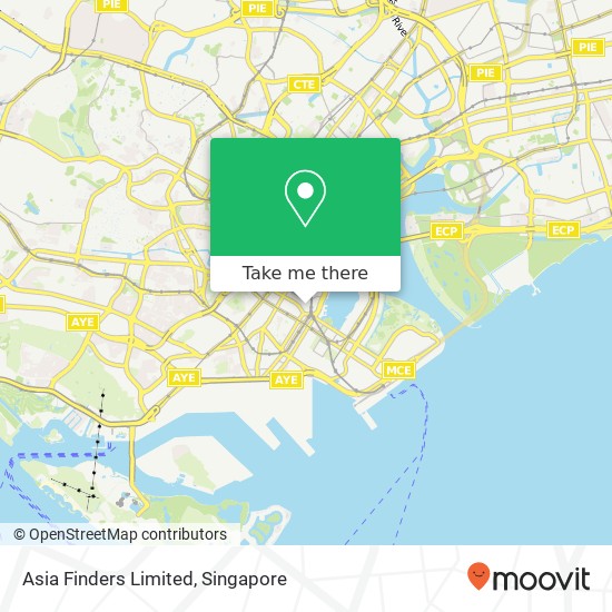 Asia Finders Limited map