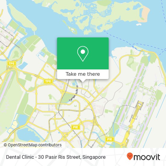 Dental Clinic - 30 Pasir Ris Street map