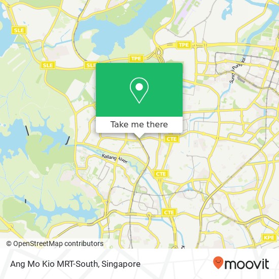 Ang Mo Kio MRT-South map