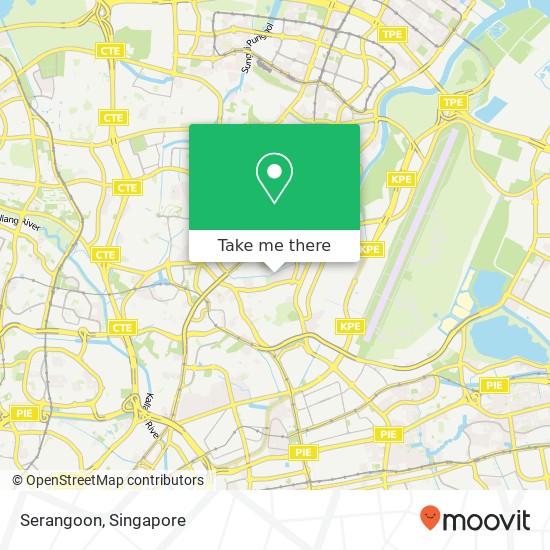 Serangoon map