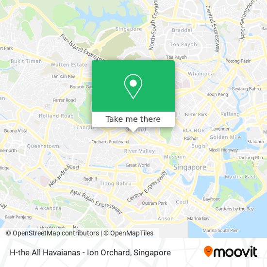 H-the All Havaianas - Ion Orchard map