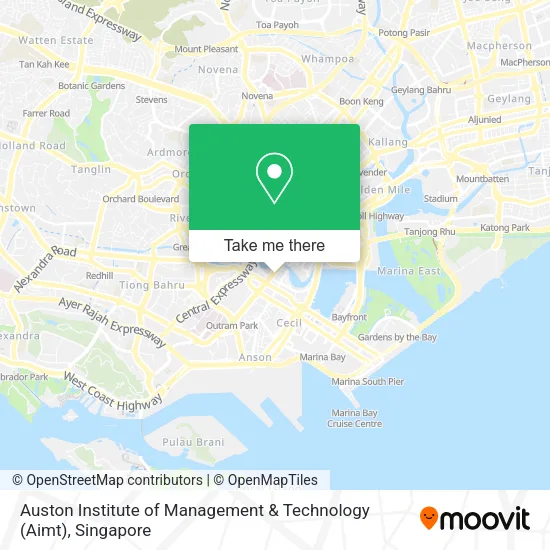 Auston Institute of Management & Technology (Aimt)地图