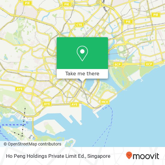 Ho Peng Holdings Private Limit Ed. map