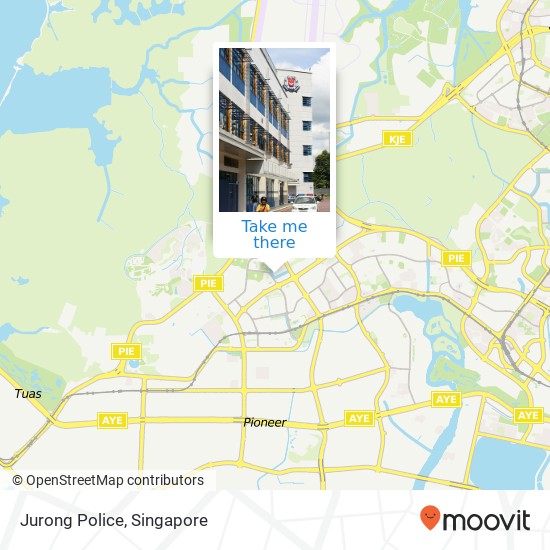 Jurong Police map