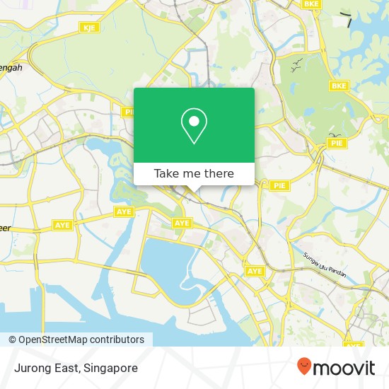 Jurong East map