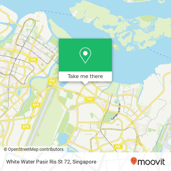 White Water Pasir Ris St 72 map