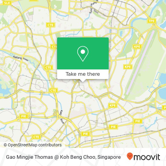 Gao Mingjie Thomas @ Koh Beng Choo map
