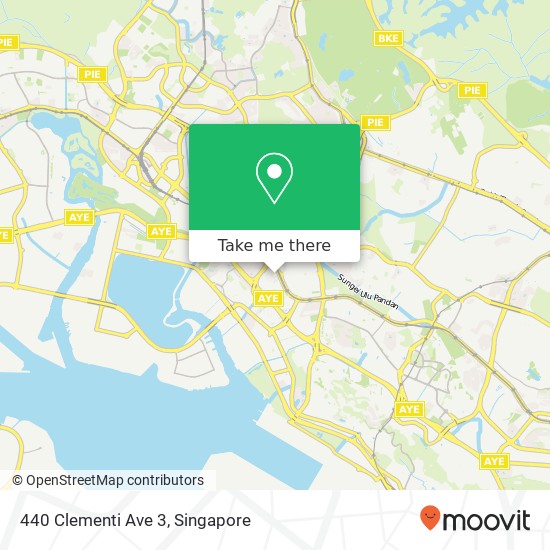 440 Clementi Ave 3 map